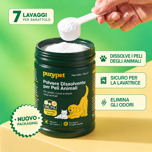 PuryPet Polvere Sciogli-Peli
